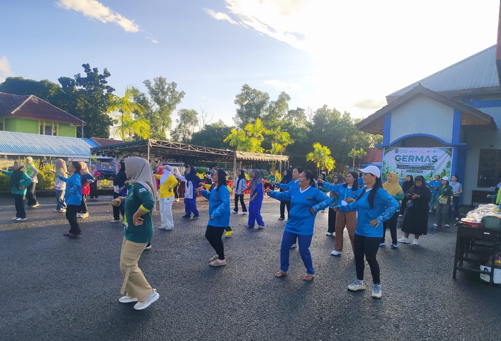 Dinkes P2KB Nunukan Gelar GERMAS, Dorong Budaya Hidup Sehat bagi Masyarakat